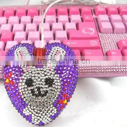Rhinestone Sticker for Computer Mouse