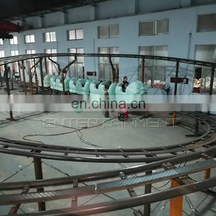 Family New Cheapest Adult Amus Park Equip Magnetic Children Wacky Worm Train Small Roller Coaster For Sale