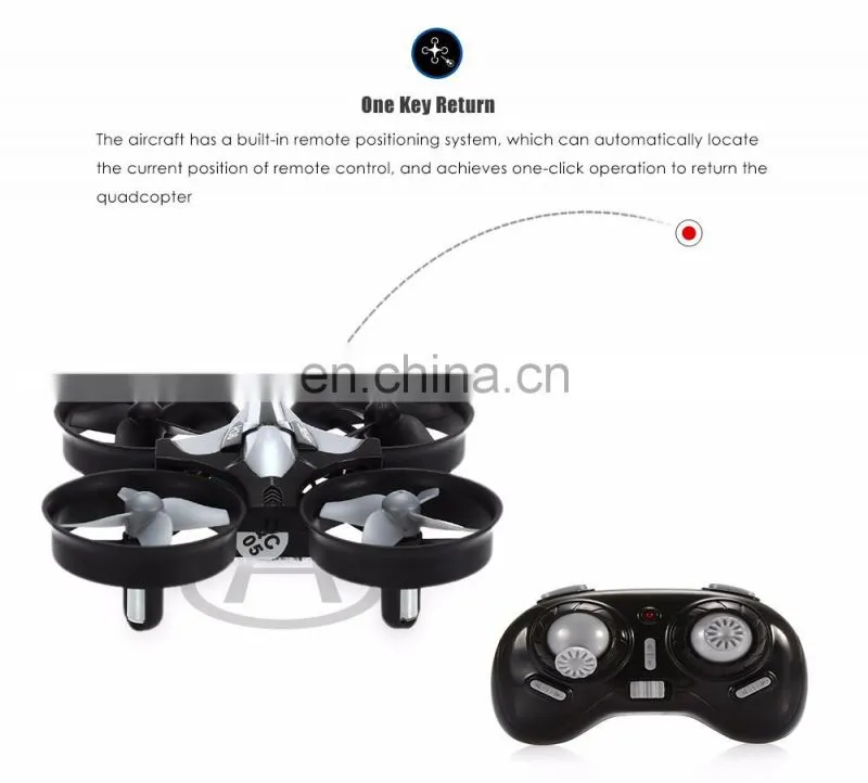 Hot Sales Mini Drone JJRC H36 RC Quadcopter 2.4GHz 4CH 6 Axis Gyro Pocket Quadcopter Drone Headless Mode One Key Return Function
