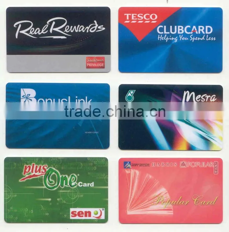 PVC RFID card with TK4100 chip