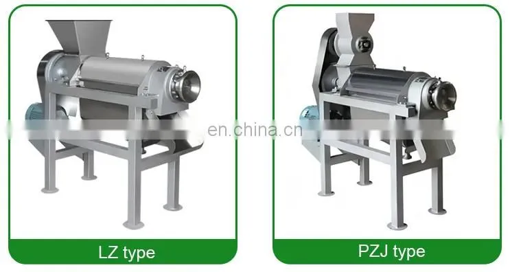 Factory Genyond Industrial Ginger Juicer Tomato Juice Extractor Fresh Fruit Pulp Machine screw juice pressing extraction machine