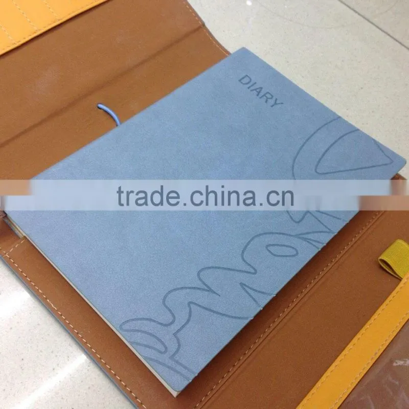 2017 new design creative notebook with elastic band