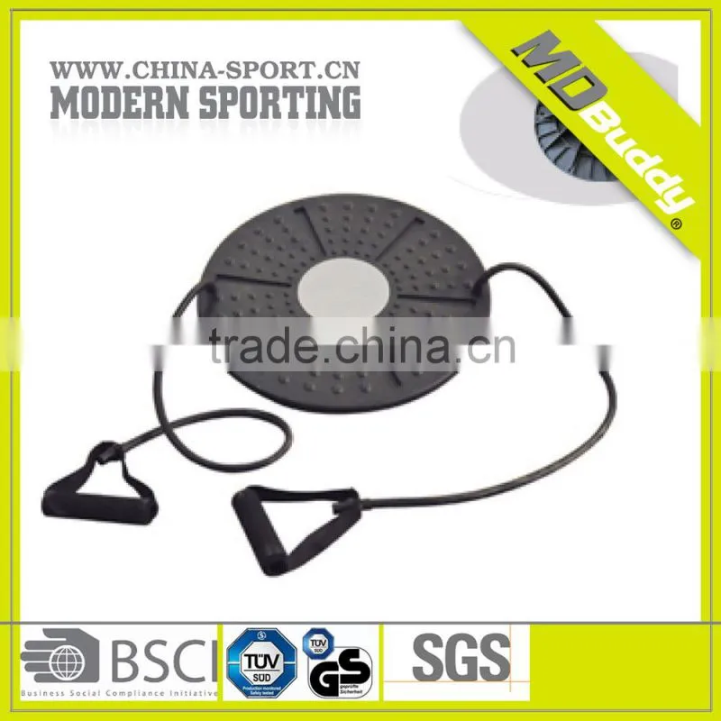 exercise balance board with expander