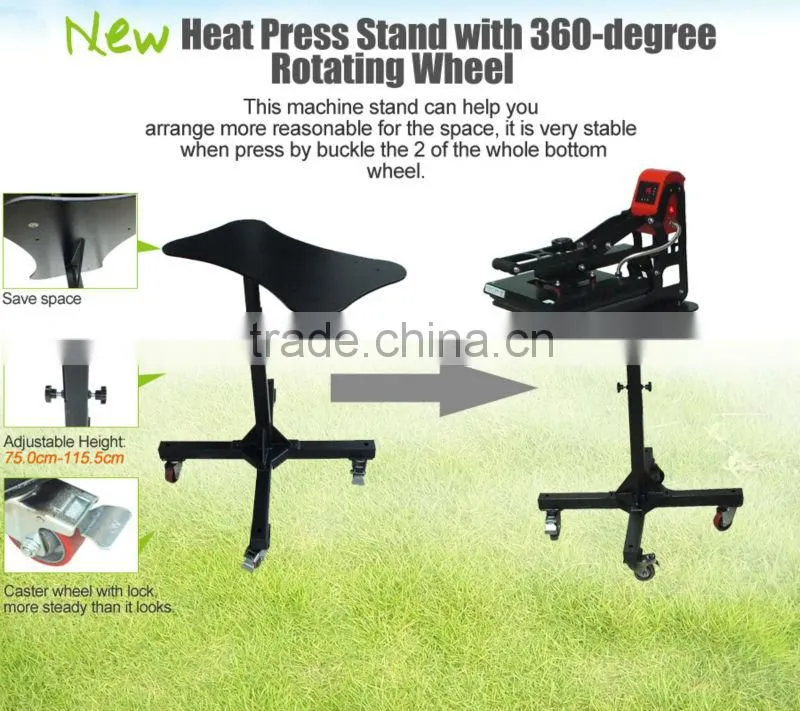 sublimation heat press transfer machine stand