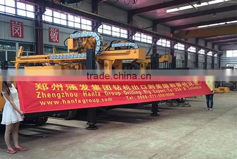 High Efficiency! 200m Depth, HFW200L Crawler Water Well Drilling Equipment