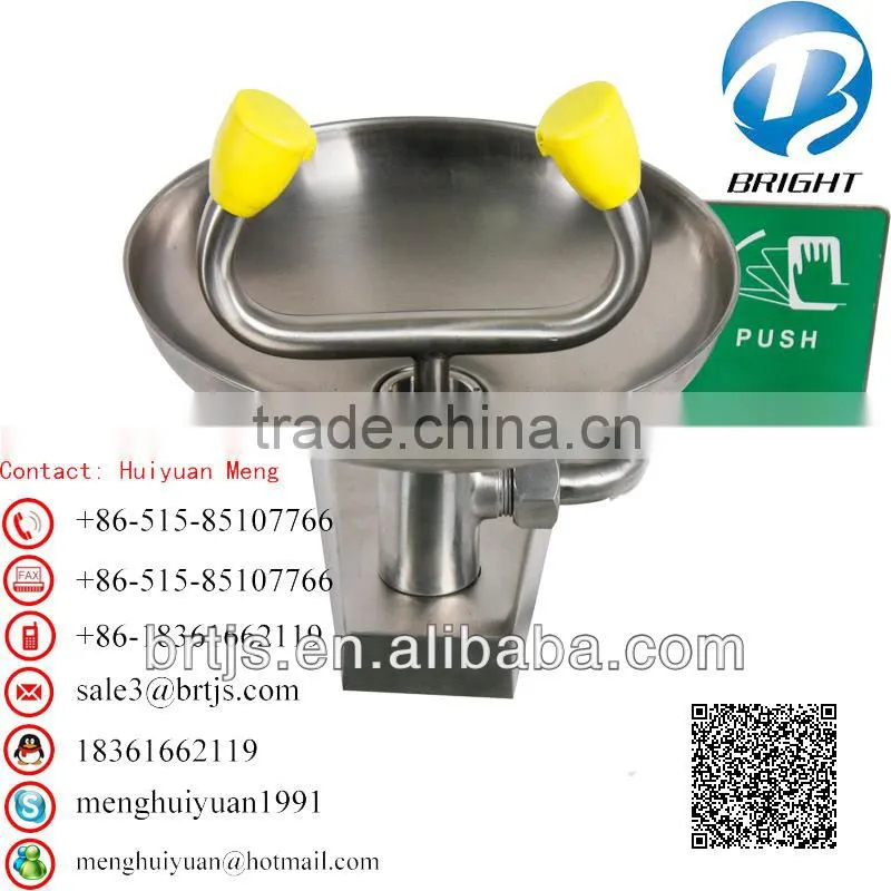 EYE WASH WALL MOUNTED / INDUSTRIAL SAFETY SHOWER (SFT-0593) wall mounted eyewash