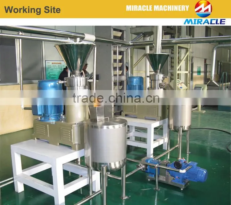 Colloid mill machine from factory, cheap price colloid mill machine for process peanut and sesame