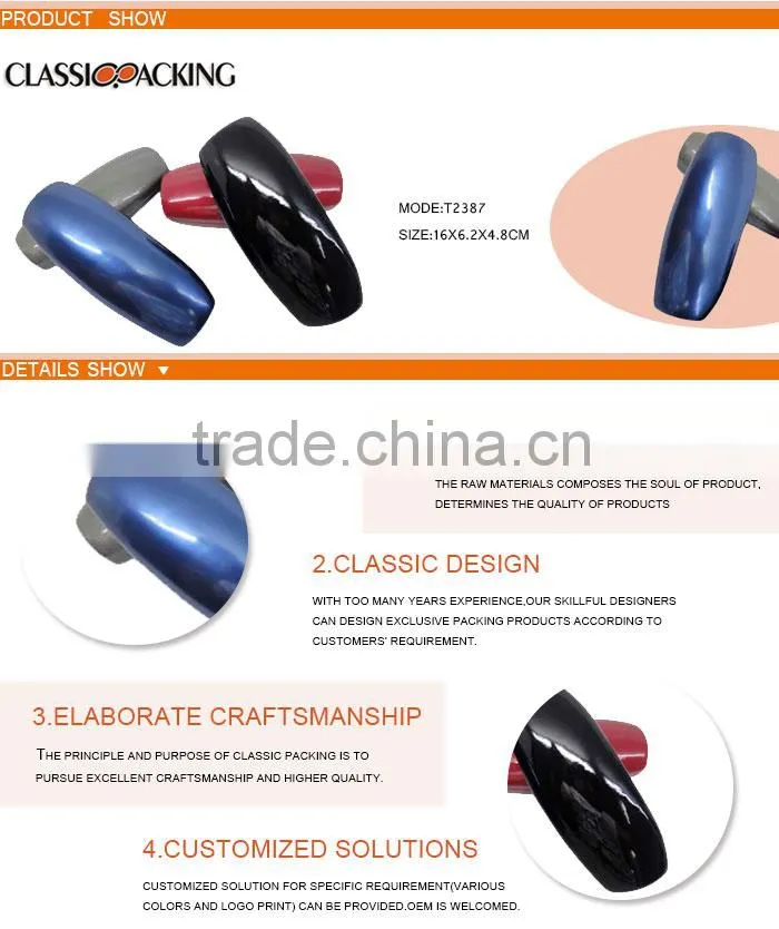 Folding Newest product Bright Blue Sunglass Carry Case