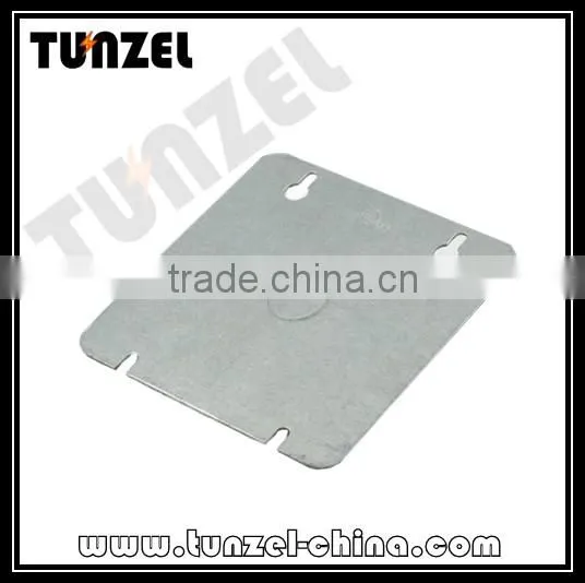 Steel Square Box Cover 4"