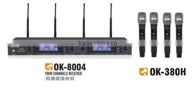 UHF Wireless Handheld Microphone OK-8004/OK-380H