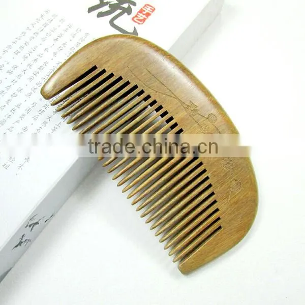 Hot sale high-end red sandalwood beard comb