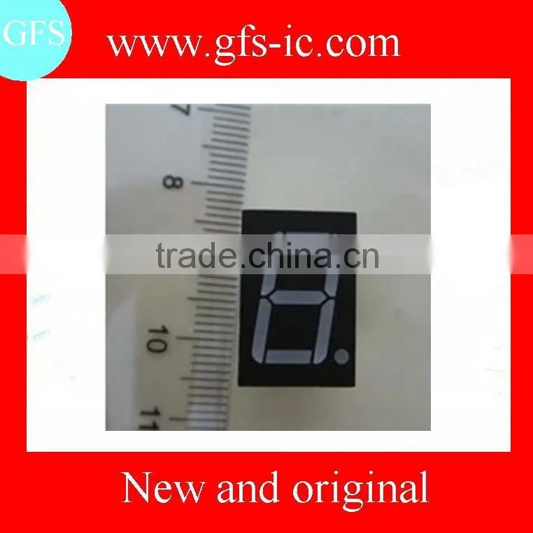 Highlighting the digital tube of 0.5/0.56 of an inch red one, a total of Yin red shell 19 * 12.5 * 8 mm