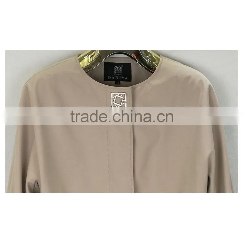 2016 Wholesale Women Long Sleeve Winter Windbreaker Jacket Latest Design Women's Jackets & Coats