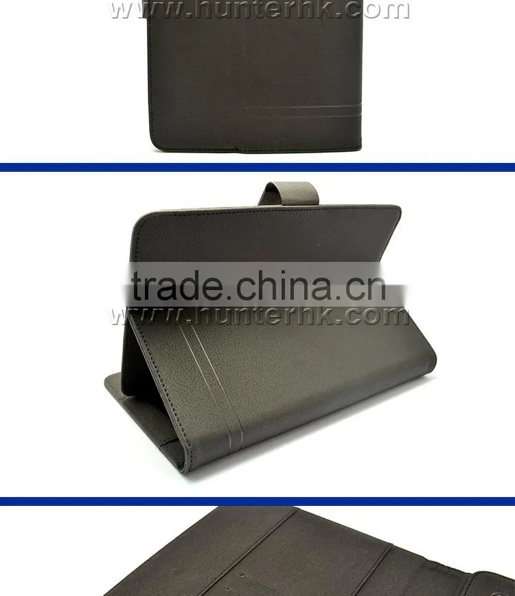Black PU Leather Universal 8-9 inch Tablet Case