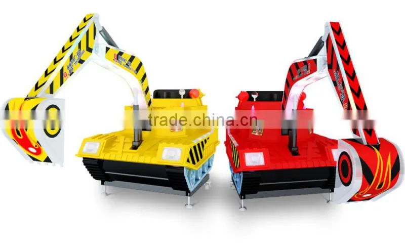 QH-E007 2015 new product excavator toy for kids