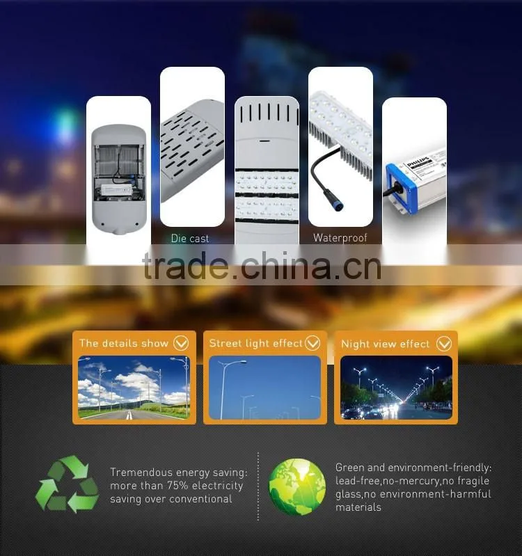 High power Modular design IP65 Street light with CE and RoHS Certification IP65 Street light