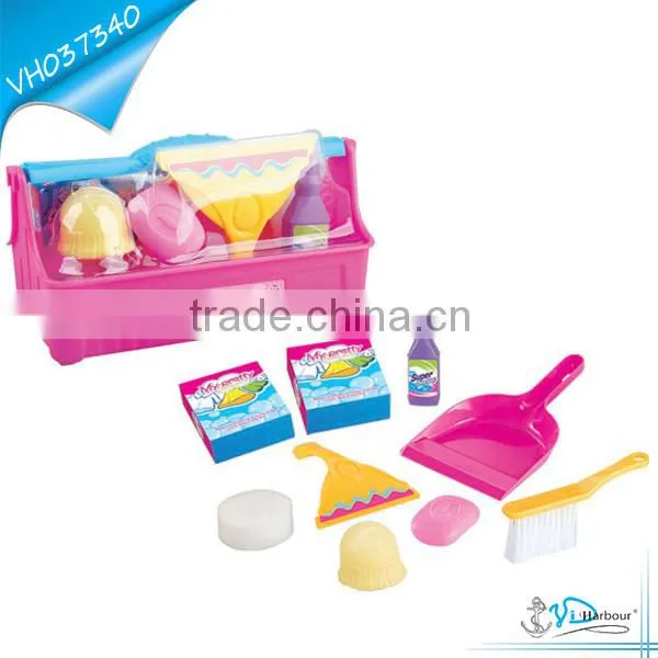 Cheap Funny Plastic Kids Cleaning Garage Play Set Toy