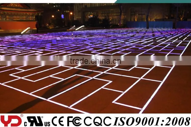 YD energy save waterproof superb impact resistance rgb underground lights