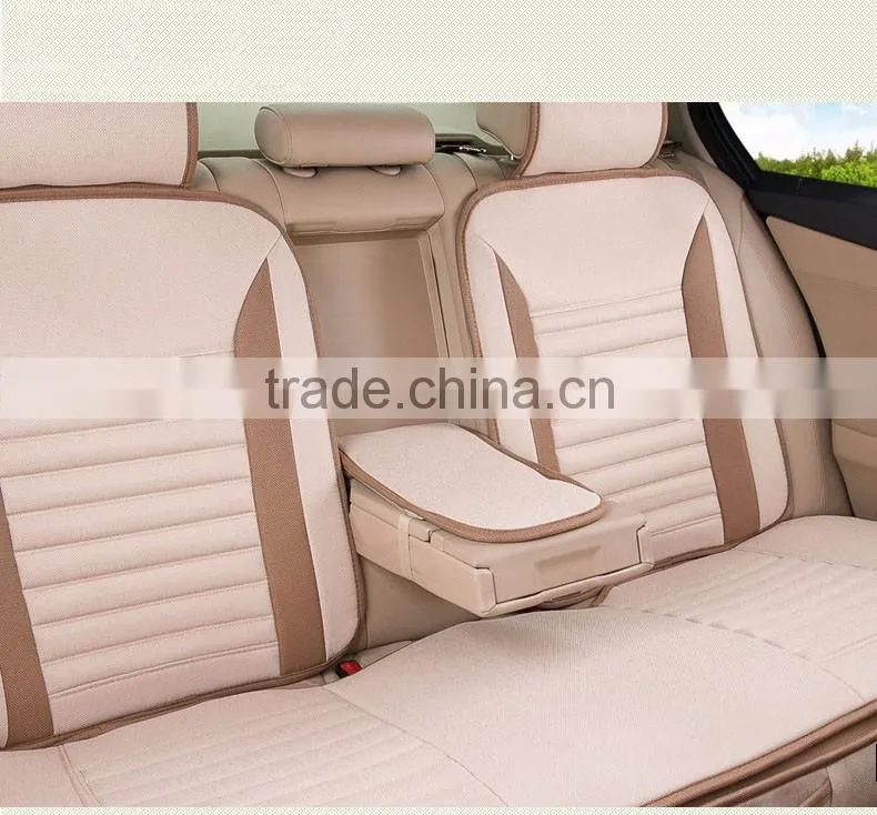 Hi quality Universal colored Flax Car Adult Seat Cushions for Four Seasons
