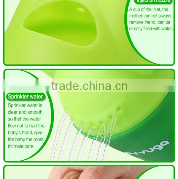 high quality durable baby shampoo rinse cup