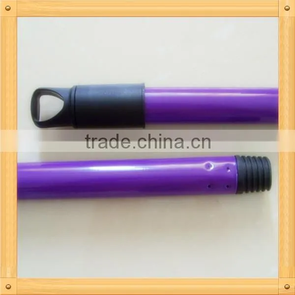 Painting metal broom handle with Italy/American thread for indian