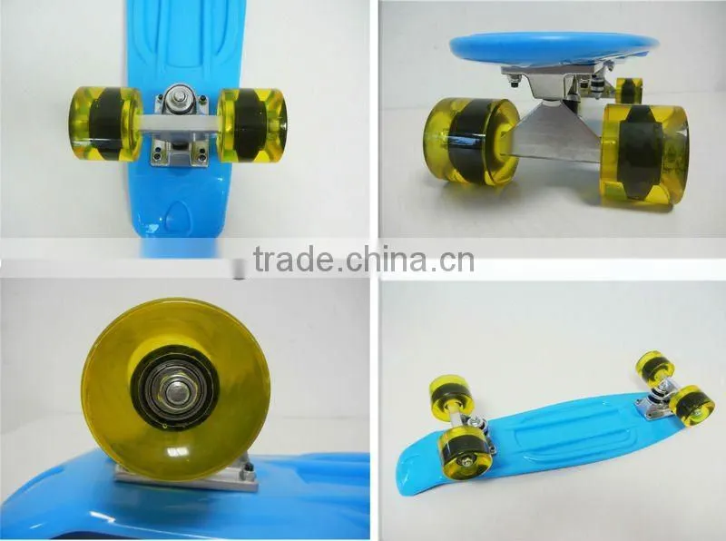 Landergo CE SGS Approved Replica Plastic Skateboard With Original Design