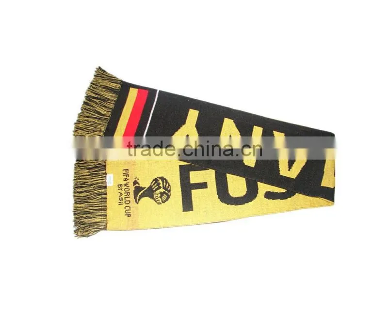 Custom Made Soccer Fans Scarf for Team