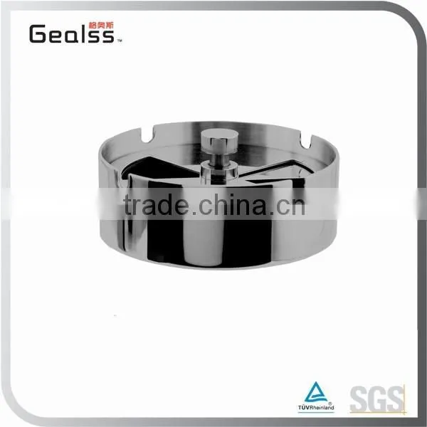 Advanced Lidded Ash Holder Stainless Steel Ashtray