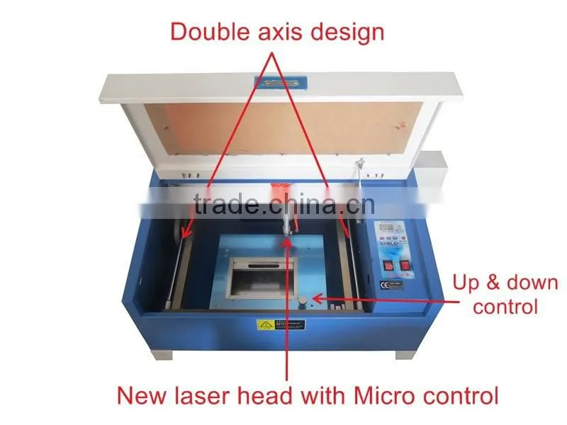 Latest LY 3040M CO2 Laser Engraving & cutting machine, Super quality with all functions