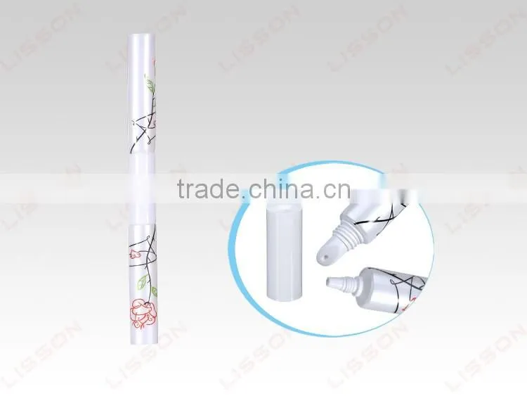 15Ml Round Lip Lotion In One-Set Twin Plastic Tube