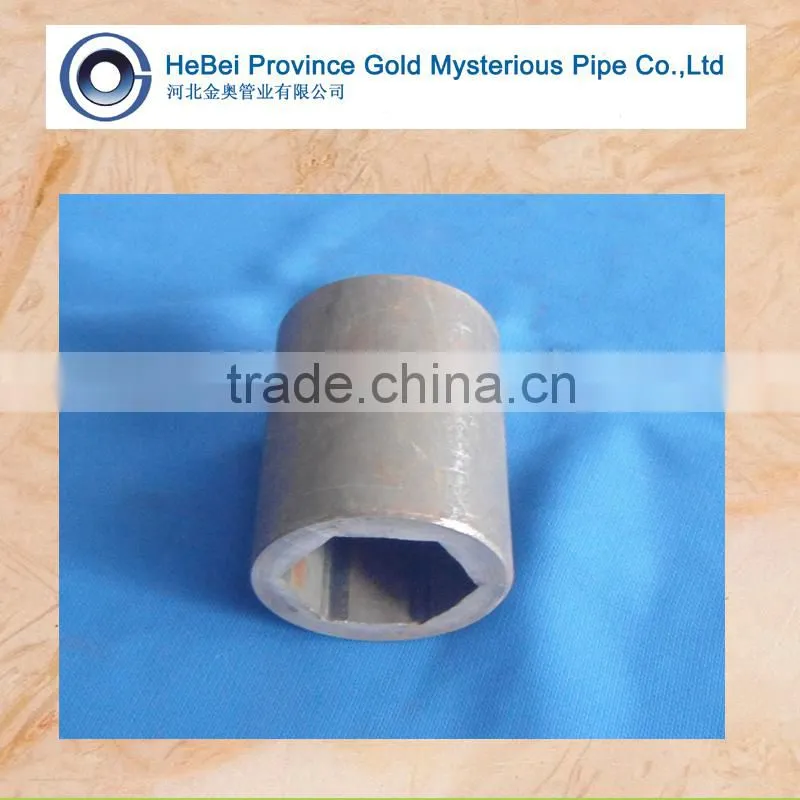 Surface glossy seamless hexagonal steel tube and hexagon steel pipe