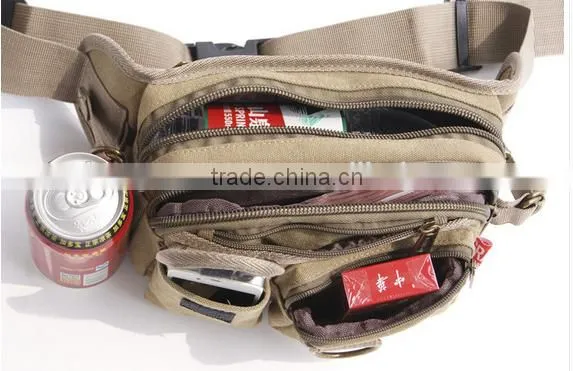 Hot Sale High Quality Canvas Waist Packs Outdoor Sports Belt Bag Portable Ultra-large Capacity Men And Women Waist Bag