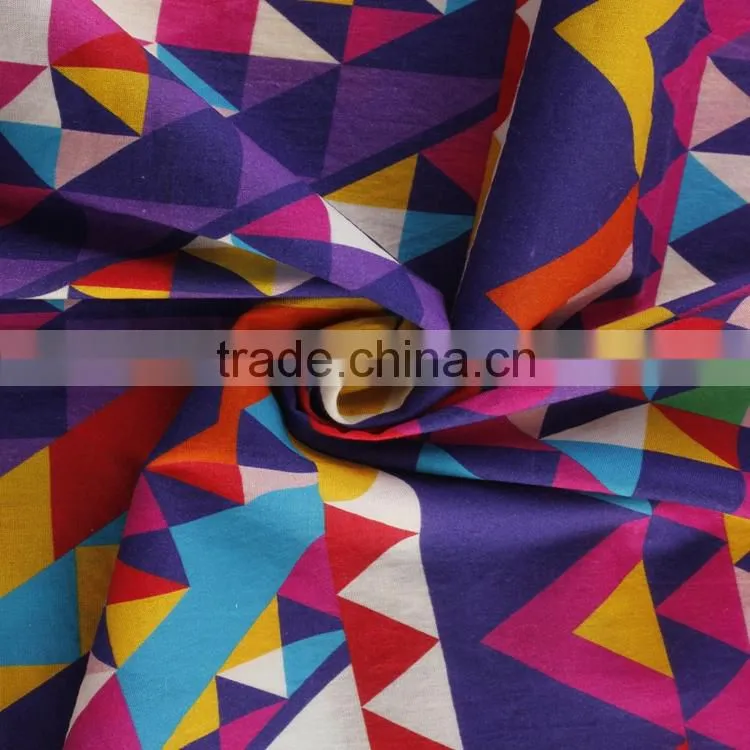100% cotton fabric china digital product textile canvas print for garment