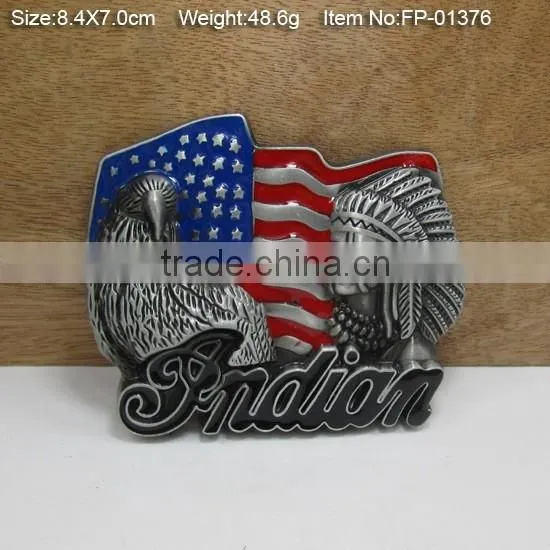 Cross belt buckle with Rhinestones 2014 fashion plate belt buckles