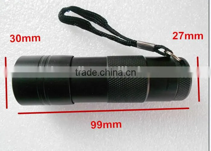 led purple light uv flashlight pet urine detector, nail gel uv torch uv lamp money detector, uv led flashlight torch