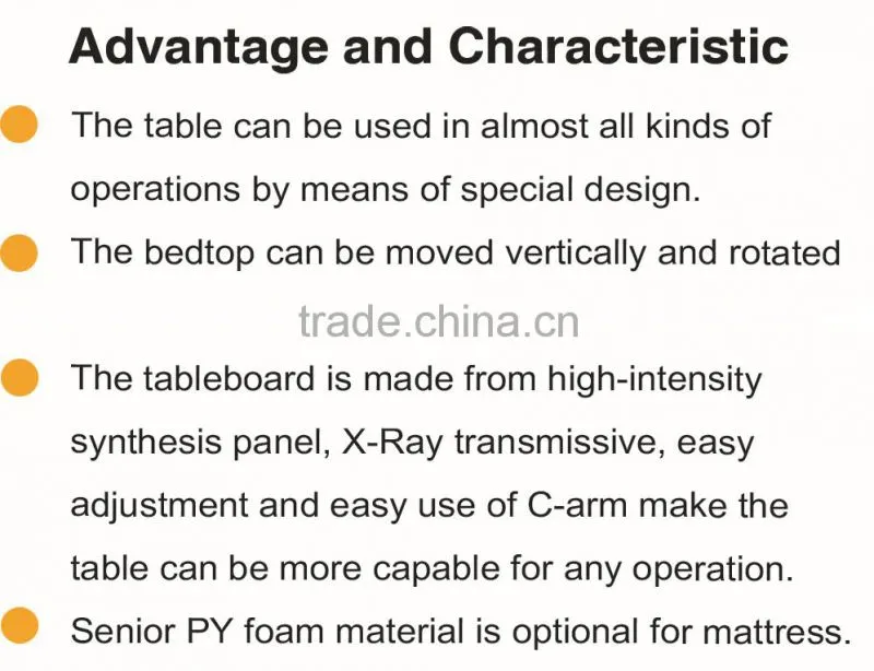Hydraulic table Base, Medical Neurosurgery Operating Table