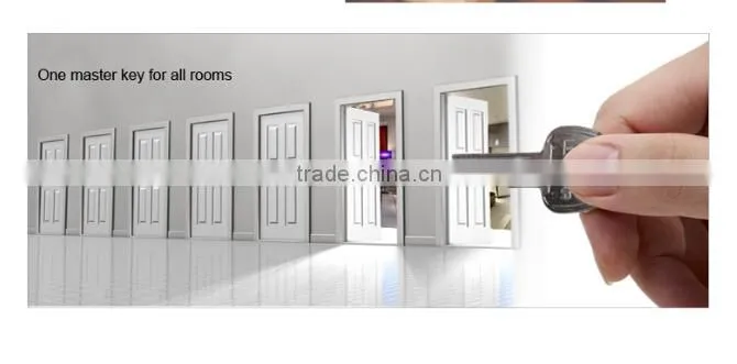 LSD8098 Silvery rfid card door entry system electronic hotel lock