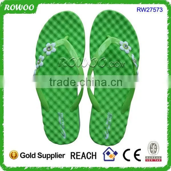 latest model bright color nude massage slipper for 2015