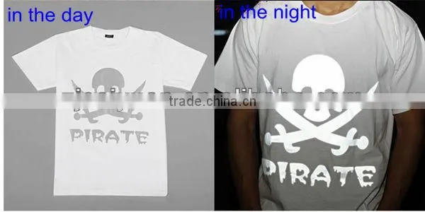 retro reflective material ironing for garments
