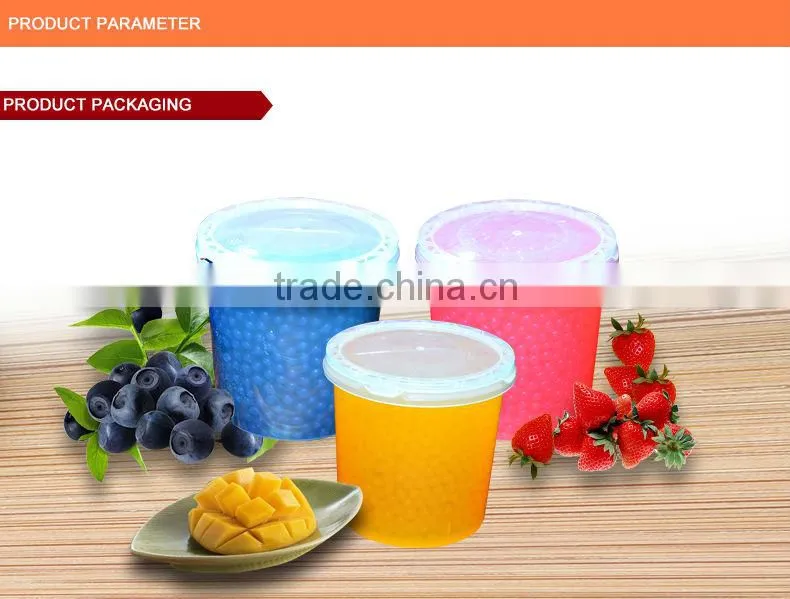 Round popping boba,Bubble tea popping boba
