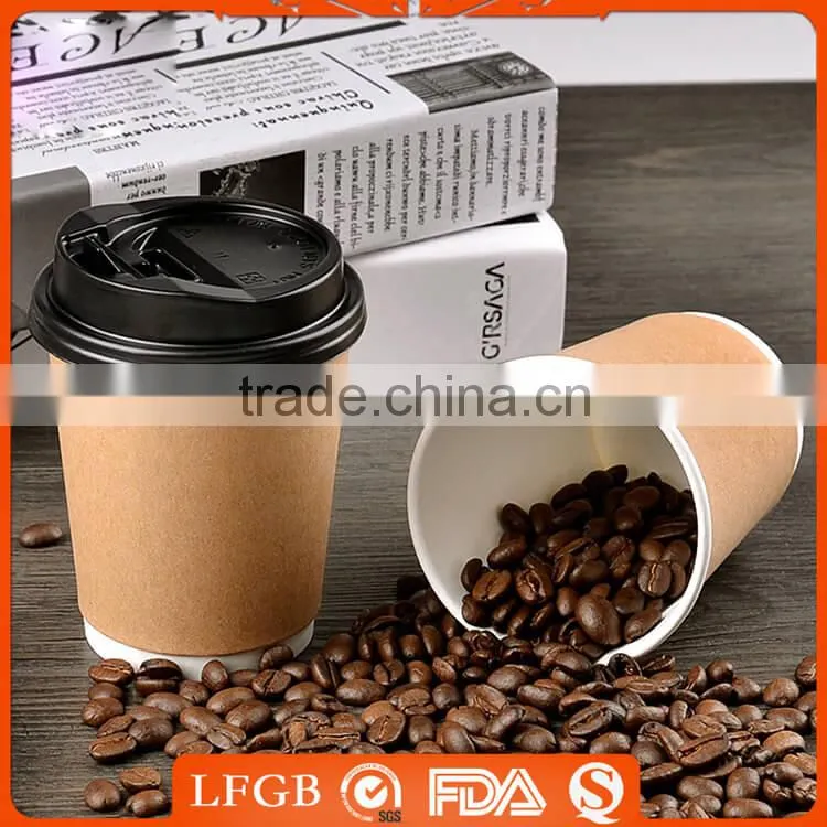 Rainbow disposable beautiful mini coffee cups 2oz to 5oz mini disposable paper cups
