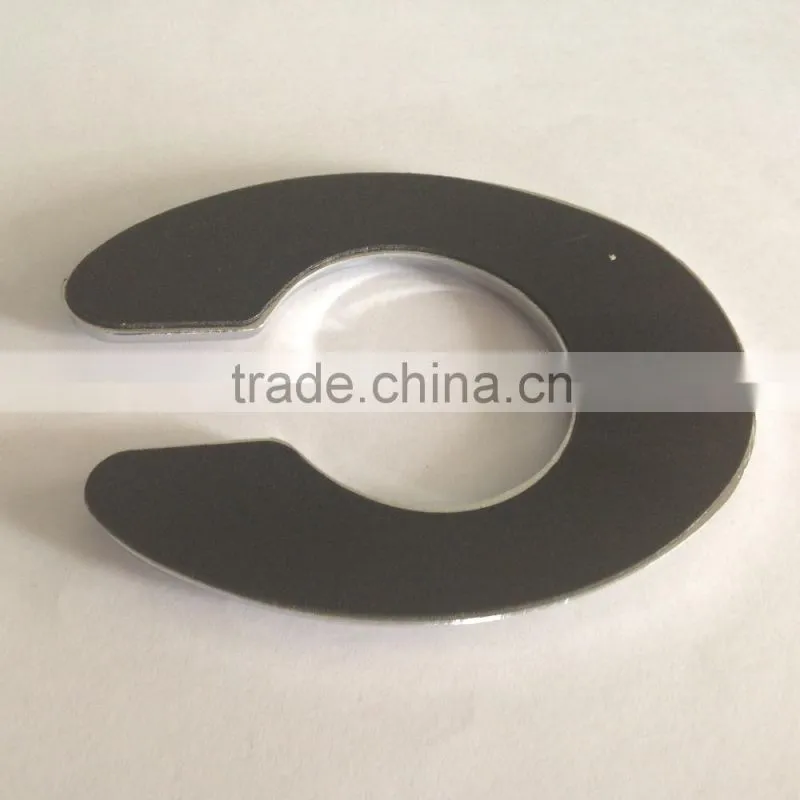 Decoratiion 3D ABS plastic chrome plating self-adhesive letter sign