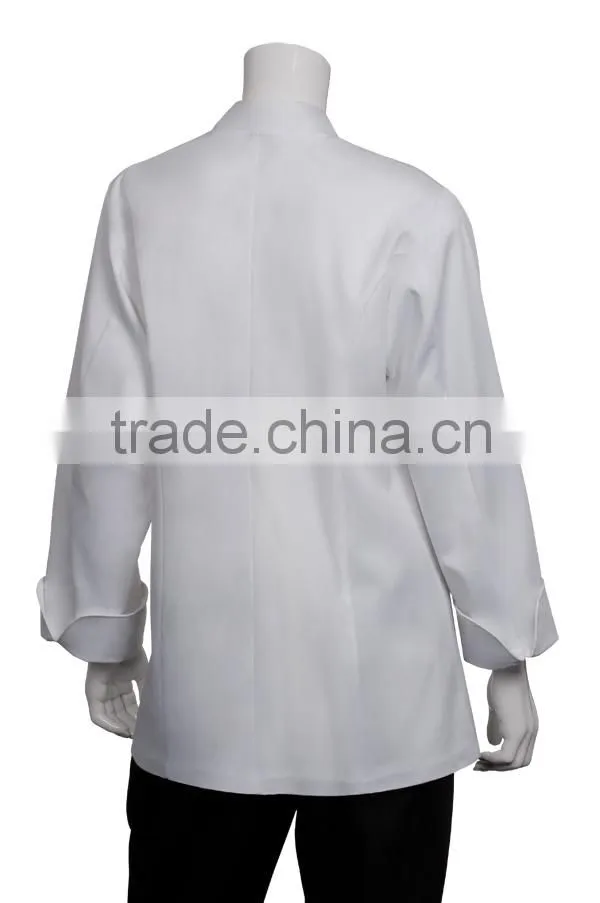 Women's Basic White Chef Coat