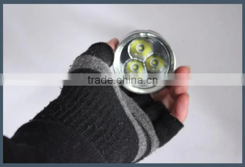 2200 lumen aluminum led flashlight rechargeable torch light