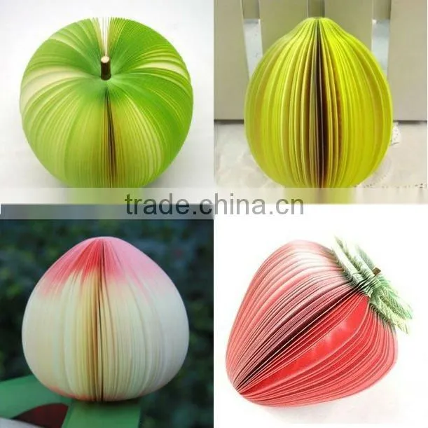 Fruit Note pad,Fruit Memo Pad,Scratch Pad