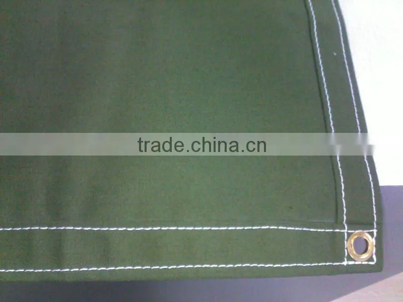 PVC Vinyl Coated 100%Polyester Canvas Tarpaulin