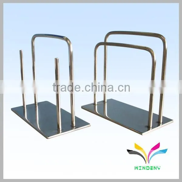 Counter top officemetal hot sale display wall mount magazine rack