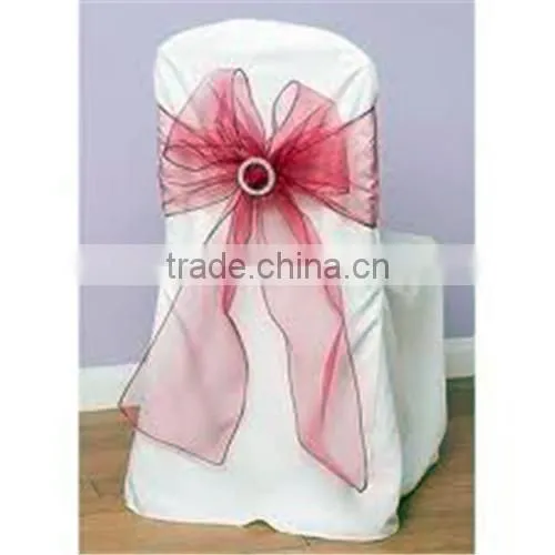 Wholesale Organza Chair Sash for Wedding Decoration