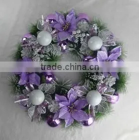 wholesale Decorated Pine needle Artificial Christmas Garland