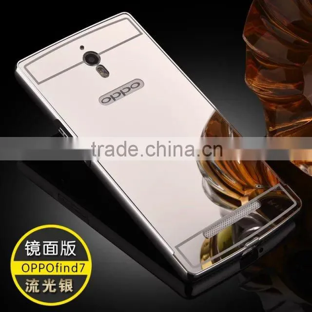 Hot Item Wholesale Cell phone Case For OPPO Mirror Find 7 Case Compact Mirror Case